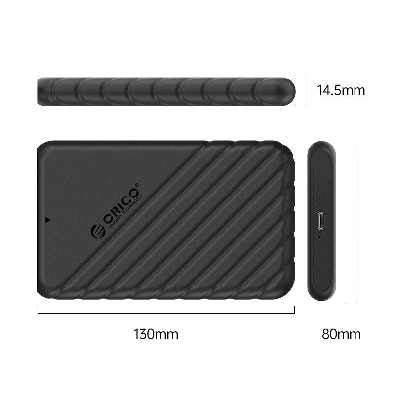 NNEIDS Portable Usb-C Hard Drive Enclosure - 2.5 Size